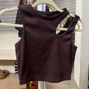 SHEIN brown tank top